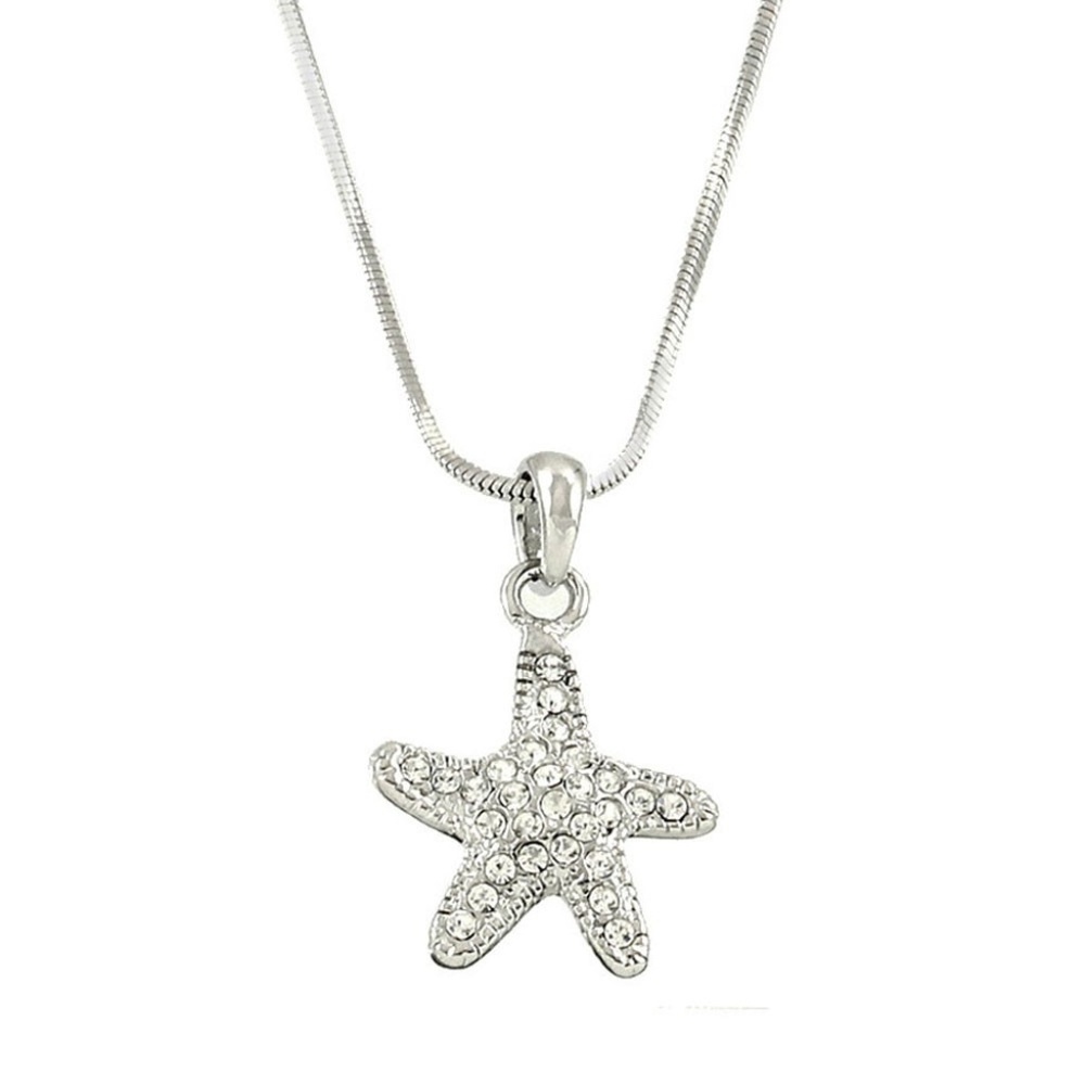 Starfish Charm Pendant Necklace
